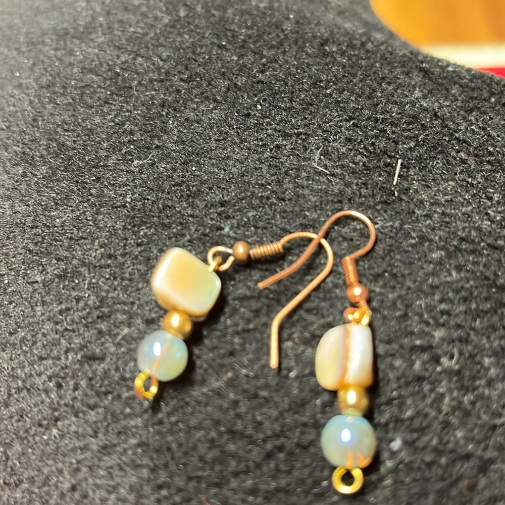 Nice shells materials earrings.